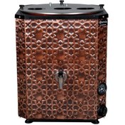 Resim Anka Yeni Nesil Çay Makinesi 3 Demlikli 35 Litre Bakır 