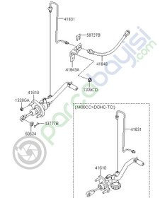 Resim Kia Venga Debriyaj Üst Merkez Orjinal | 416001P500 