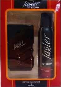 Resim Jagler Storm Erkek Parfüm EDT 90 ML + Deodorant 150 ML 2'li Set 