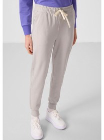 Resim Açık Eflatun-taş Kapüşonlu Oversize Kadın Eşofman Takım - 95336 Açık Eflatun/taş 