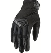 Resim Techbloom 2024 Tam Parmak Sentetik Deri Unisex Motorcycle Eldivenleri Black L Dispor Ve Motor Sporları 