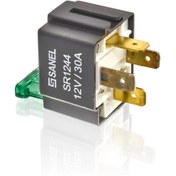 Resim Genel Markalar Sanel Sr 1244 Sigortalı 12 Volt 30a Mini Role 