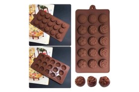 Resim Feyza Design Papatya Gül Çiçek Temalı 1000 ml Mum Yapım Seti ve Silikon Kalıp 