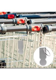 Resim River World Anahtarlık Alışveriş Arabası Şekilli 