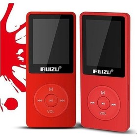 Resim Ruizu X02 Spor Mp3 Çalar - 8gb Hafızalı, Şık Siyah Tasarım, Hafif Ve Dayanıklı 