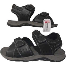 Resim GEZER 00094 Siyah Cırtlı Erkek Sandalet 