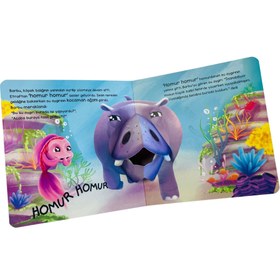 Resim Sincap Kitap Gezgin Balık Barbu Bak Burada Kim Var Pop-Up İle Keşfet 