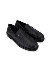 Resim Tamer Tanca Erkek Hakiki Deri Siyah Floter Loafer Ayakkabı 1008 3500 Erk Ayk Sk25-26 Sıyah Fltr Siyah Floter 