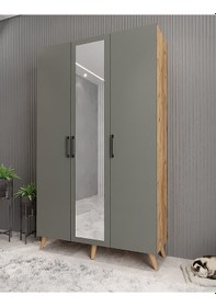 Resim Açelya Portmanto Vestiyer - Çam Füme - Ücretsiz Kurulum M4 