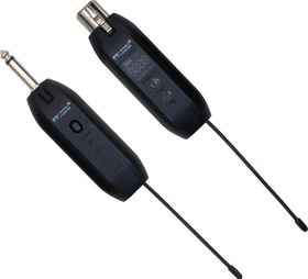Resim MAGICVOICE MV-19587 UHF GİTAR TİP KABLOLU MİC İ KABLOSUZ ÇEVİRİCİ ( MİC XRL Lİ) 
