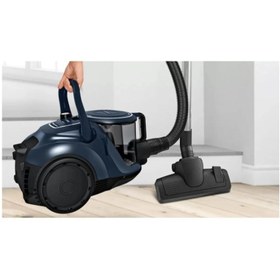 Resim Bosch Bgs41x300 Toz Torbasız Yatay Siyah Elektrikli Süpürge 