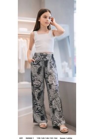 Resim Minimoda Kids Kız Çocuk Dökümlü Pantolon Ve İnce Triko Atlet 