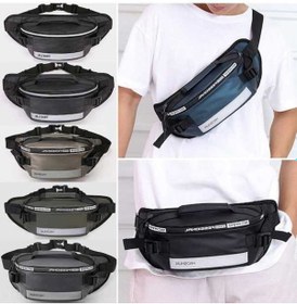 Resim Novahub Moda Bel Çantası, Büyük Kapasiteli, Yansıtıcı Şerit, Su Geçirmez, Aşınmaya Dayanıklı, Poşet Çanta, Bel Çantası, Siyah Üç, Güzel Tasarım Siyah 