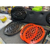 Resim Oval Hoparlör ve Midrange Kapağı ( Çift ) 