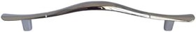 Resim Glaswen Ördek kulp Krom 128 mm Kulp Mobilya Mutfak Dolabı Çekmece Dolap Kapak Kulpu Kulbu Metal Kulp(5 Adet) 