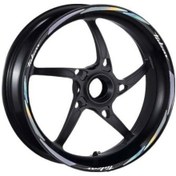 Resim Bajaj Pulsar Uyumlu Hologramlı 1 Set Jant Şeridi 