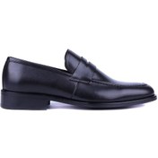 Resim Fosco - Siyah Hakiki Deri Erkek Günlük Ayakkabı 2005 - 6932-525-siyah 