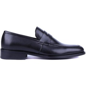 Resim Fosco - Siyah Hakiki Deri Erkek Günlük Ayakkabı 2005 - 6932-525-siyah 