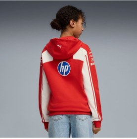Resim Puma Scuderıa Ferrarı Hp Replıca Genç Kapüşonlu Sweatshırt 713837 01 Kırmızı 