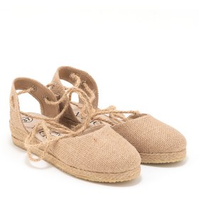 Resim Star Tombis Gerçek Elişi Hasır Jüt Bileğe Bağlı Ipli Günlük Kadın Espadril Handmade 
