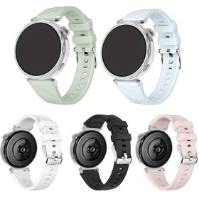 Resim Huawei GT5/4/Pro 41mm/42mm için 2-Pack Silikon Değiştirme Kol Bantları - Rahat, Cilt Dostu, Güvenli Kancalı Bağlantı, Şık Bantlar Hediye ve Günlük Giyim için 