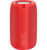 Resim Mufunye Taşınabilir Su Geçirmez Dış Mekan Hoparlörü, 5w Çıkış Gücü, 1500mah Pil, Aux Ve Usb Bağlantılı Kırmızı 