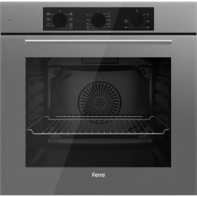 Resim Ferre Ss Serisi Gri 5 Gözlü Ankastre Set ( QBL62CPR-SS038-D065 ) 