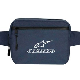 Resim Alpinestars Logo Text Bel Çantası - Lacivert 