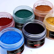 Resim 50ml Canlı Çimento Pigment Tozu - Beton, Tuğla, Harç, Alçı & DIY El Sanatları için Demir Oksit Boya Tozu - Su Bazlı, Epoksi Reçine Sanatı & Takı Yapımı için Çok Renkli Seçenekler 