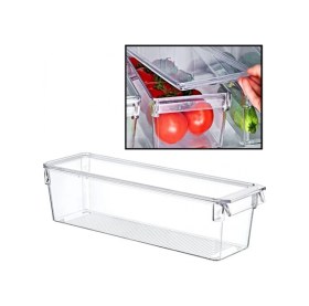 Resim Kosova Kapaklı Organizer 36x10,5x10 Cm Şeffaf 