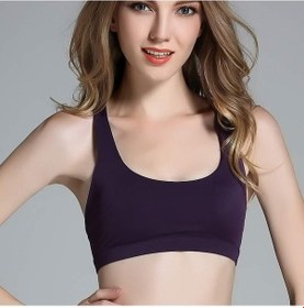 Resim Novahub Lacivert Mor Çapraz Güzellik Geri Spor Sutyeni Hiçbir Çelik Halka Yoga Koşu Atleti Çabuk Kuruyan Darbeye Dayanıklı Büyük Boy Kadın Spor Sutyeni Lacivert - Mor - S Lacivert - Mor 