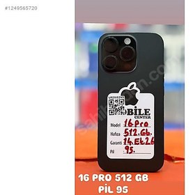 Resim Apple iPhone 16 Pro İkinci El TR | 512 GB | Siyah 