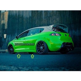 Resim Seat Leon Yan Marşpiyel Takımı 2006-2012 - Plastik 