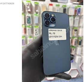 Resim Apple iPhone 12 Pro Max İkinci El YD | 128 GB | Mavi 