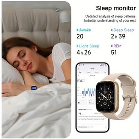 Resim Gaojunshop01 Verfıt Idw26 Erkek Ve Kadınlar İçin Koyu Yeşil Akıllı Saat Alexa Dahil 183 Hd Ekran Kablosuz Arama 
