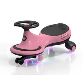 Resim Ridenjoy Swing Car (Pedalsız Araba) Pembe - Pembe / STD 
