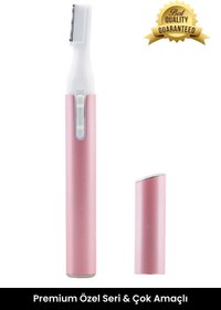 Resim Noriyen Premium Özel Seri Pilli Burun Kıl Alma Sakal Düzeltme Kaş Bıyık Kulak Burun Kılı Temizleme Makinesi 