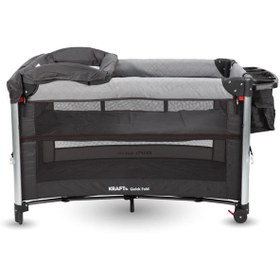 Resim Kraft Quick Fold Oyun Parkı 70x110 - Gri - Açık Gri / Standart 