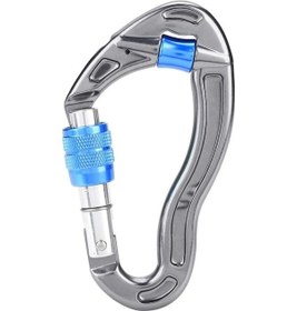 Resim Zw-25knp 25kn Dağcılık Tırmanma D-şekilli Karabina Mavi 