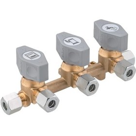 Resim Obus Karavan 3 Lü Vana Gaz Dağıtıcı Valf Üçlü Dağıtıcı 