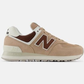 Resim New Balance Wl574do2 Pudra & Kahverengi Kadın Günlük Spor Ayakkabı Pudra 