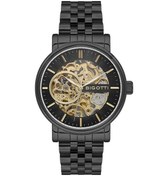 Resim Bigotti Erkek Kol Saati Esbg.b.10684-5 Metal Kordon 44 Mm Kasa Çapı Siyah 