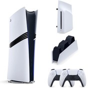 Resim Playstation 5 Pro 2 TB YD + Disc Drive + 2 Kol + Şarj istasyonu 