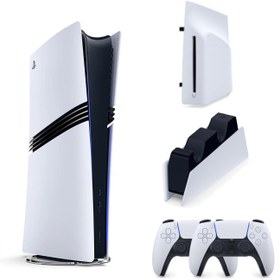 Resim Playstation 5 Pro 2 TB YD + Disc Drive + 2 Kol + Şarj istasyonu 
