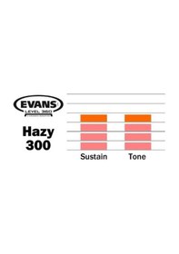 Resim Evans S14h30 Hazy 300 14 İnç Trampet Alt Derisi Profesyonel E 