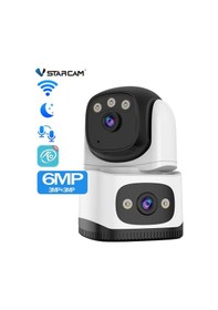 Resim Vstarcam Cs995dr 2 Kameralı 6mp Çift Yönlü Ses Wifi Bebek Kamera 