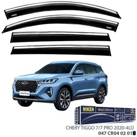 Resim Chery Tiggo 7 Pro Kromlu Cam Rüzgarlığı 
