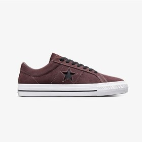 Resim Converse One Star Pro Unisex Kahverengi Süet Günlük Sneaker A10575c Kahverengi 