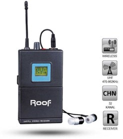 Resim ROOF R-3r 32 Kanallı Pilli Mikrofon Alıcısı 