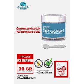 Resim Pullsar Ice Dragon 30 gr Yüksek Iletken ve Performans Termal Macun 